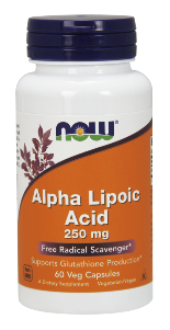 Alpha Lioic Acid is a potent free radical quencher and aids other vitamins in their antioxidant activities..